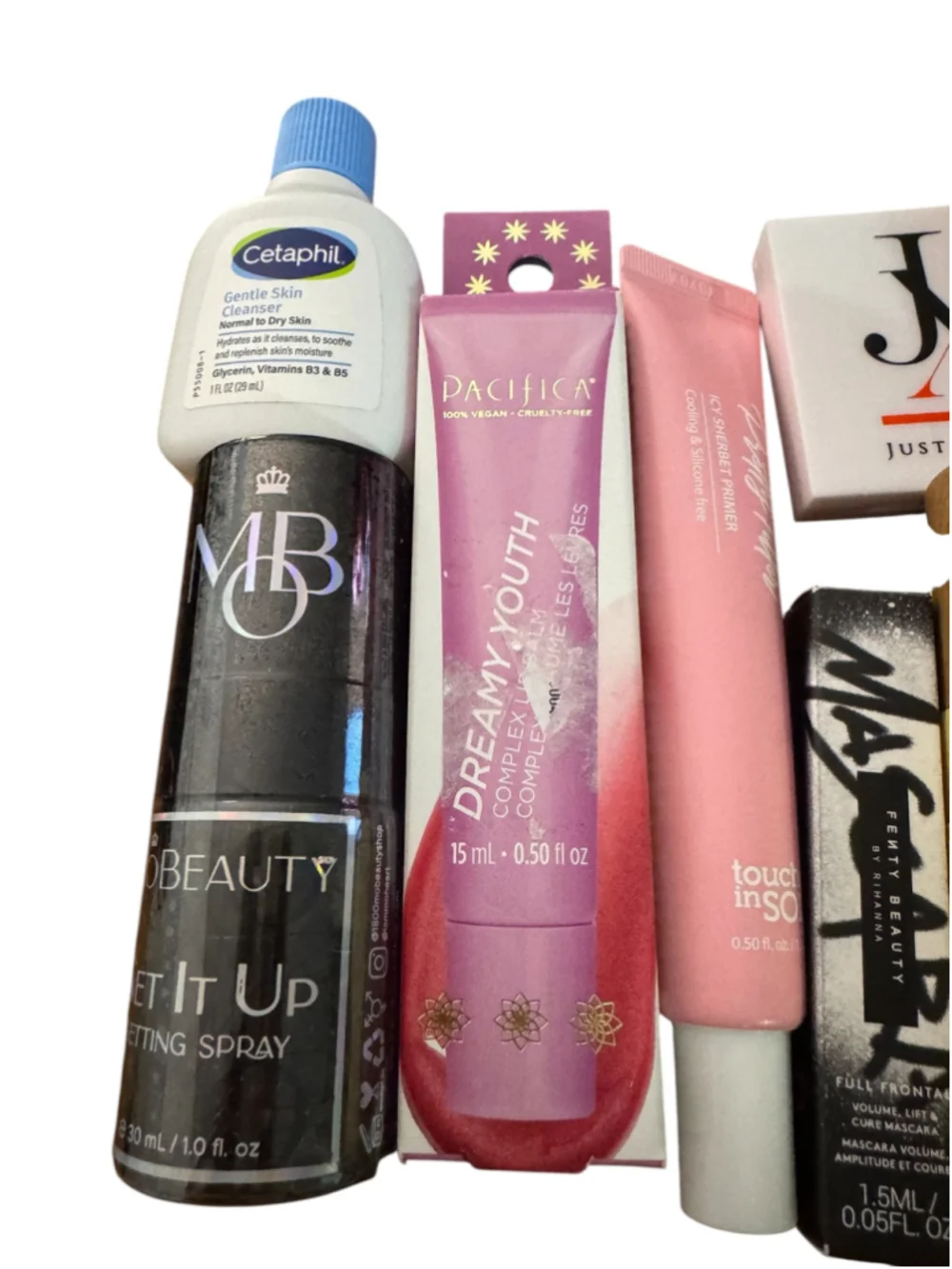 Mixed Brand Makeup Beauty Bundle Lot, Pacifica, Fenty, Sun, Butter Gloss, Primer
